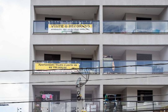 Fachada do Prédio de apartamento para alugar com 1 quarto, 26m² em Centro, Diadema