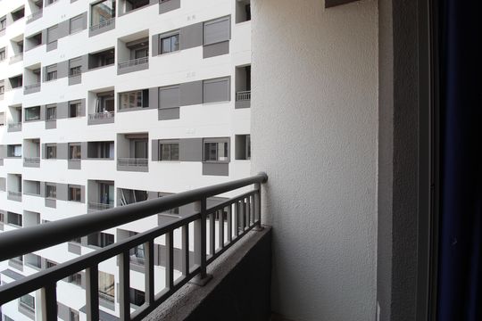 Varanda de apartamento para alugar com 1 quarto, 25m² em Vila Nova Conceição, São Paulo