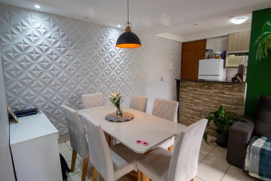 Apartamento à venda com 3 quartos, 61m² em Riacho Fundo Ii-3a Etapa, Brasília