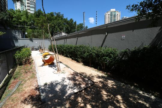 Área comum - Pet place de kitnet/studio para alugar com 1 quarto, 26m² em Campo Belo, São Paulo