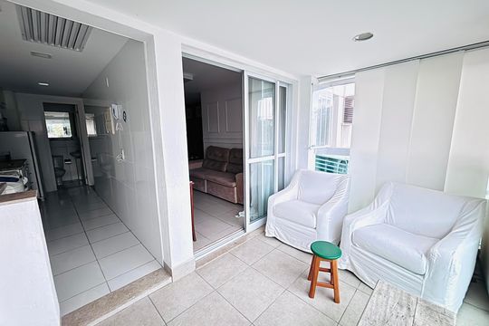 Varanda de apartamento para alugar com 2 quartos, 70m² em Recreio dos Bandeirantes, Rio de Janeiro