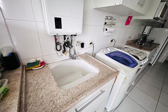 Área de Serviço de apartamento para alugar com 2 quartos, 70m² em Recreio dos Bandeirantes, Rio de Janeiro