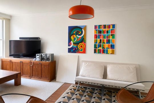 Sala de apartamento à venda com 3 quartos, 86m² em Vila Clementino, São Paulo
