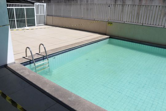 Área comum - Piscina de apartamento para alugar com 3 quartos, 121m² em Centro, Campos dos Goytacazes