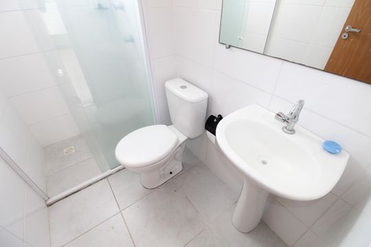 Banheiro de apartamento para alugar com 2 quartos, 45m² em Jardim Santa Ines Iii, São José dos Campos