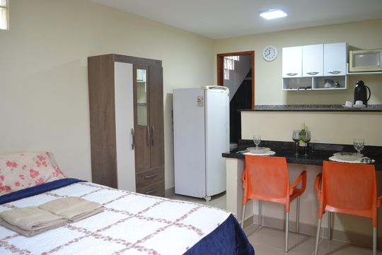 Studio de kitnet/studio para alugar com 1 quarto, 25m² em Vila Felipe, Petrópolis