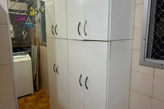 Cozinha de apartamento à venda com 3 quartos, 79m² em Jardim Santa Teresa, Jundiaí