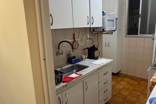 Cozinha de apartamento à venda com 3 quartos, 79m² em Jardim Santa Teresa, Jundiaí
