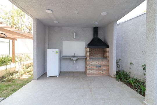 Área comum - Churrasqueira de apartamento para alugar com 2 quartos, 37m² em Vila Gea, São Paulo