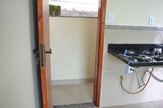 Varanda de kitnet/studio para alugar com 1 quarto, 25m² em Vila Felipe, Petrópolis