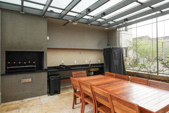 Área comum - Churrasqueira de apartamento para alugar com 2 quartos, 42m² em Vila Albertina, São Paulo