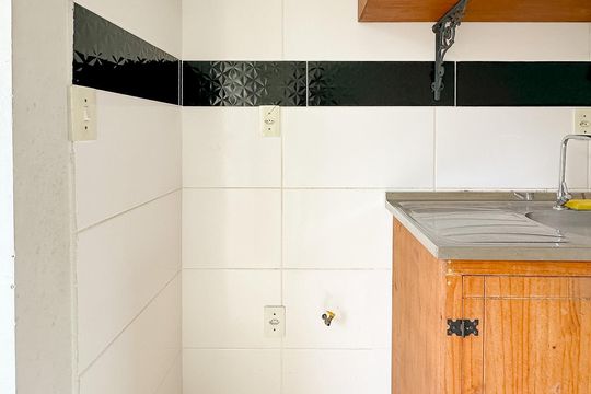 Cozinha de apartamento para alugar com 2 quartos, 70m² em Ingleses do Rio Vermelho, Florianópolis