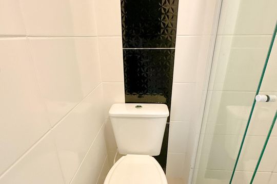 Banheiro de apartamento para alugar com 2 quartos, 70m² em Ingleses do Rio Vermelho, Florianópolis