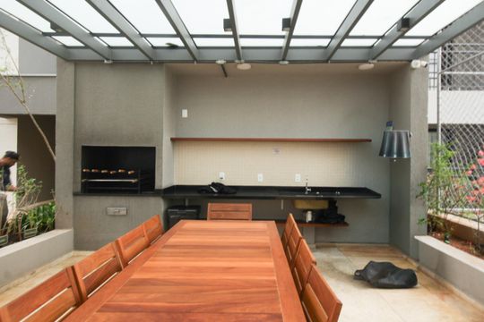 Área comum - Churrasqueira de apartamento para alugar com 2 quartos, 42m² em Vila Albertina, São Paulo