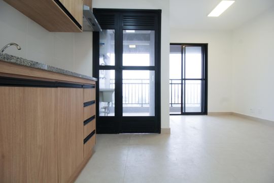 Cozinha de apartamento para alugar com 2 quartos, 42m² em Vila Albertina, São Paulo