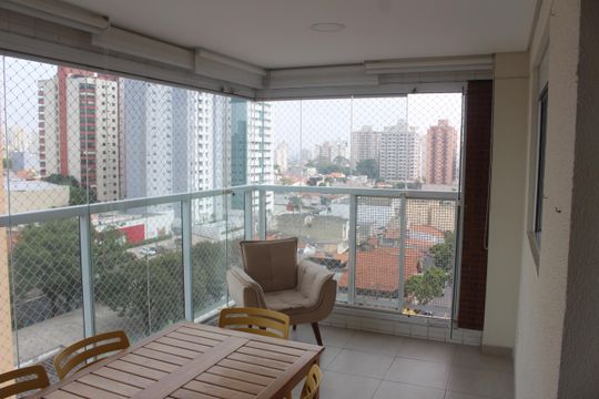 Varanda de apartamento para alugar com 3 quartos, 97m² em Barcelona, São Caetano do Sul