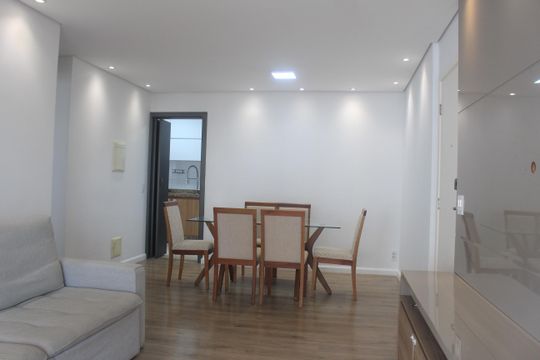 Sala de apartamento para alugar com 3 quartos, 97m² em Barcelona, São Caetano do Sul