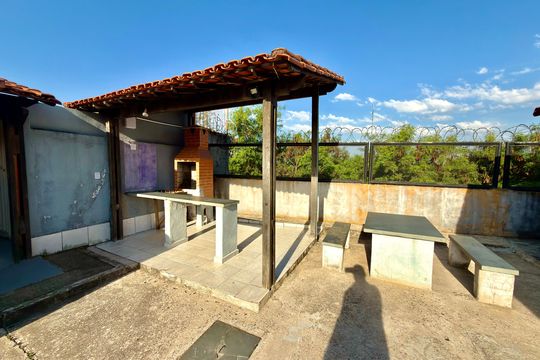 Área comum - Churrasqueira de casa de condomínio para alugar com 2 quartos, 80m² em Califórnia, Belo Horizonte