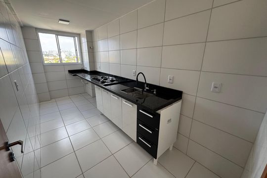 Cozinha de apartamento para alugar com 2 quartos, 50m² em Samambaia, Brasília