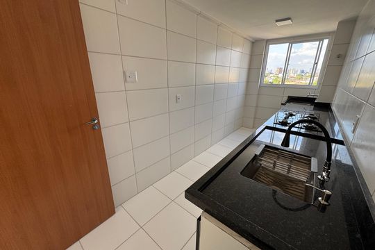 Cozinha de apartamento para alugar com 2 quartos, 50m² em Samambaia, Brasília