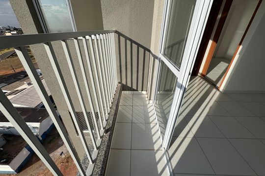 Varanda de apartamento para alugar com 2 quartos, 50m² em Samambaia, Brasília