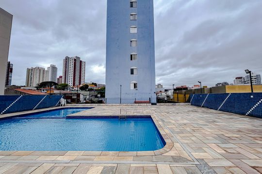 Área comum - Piscina de apartamento à venda com 3 quartos, 70m² em Vila Esperança, São Paulo