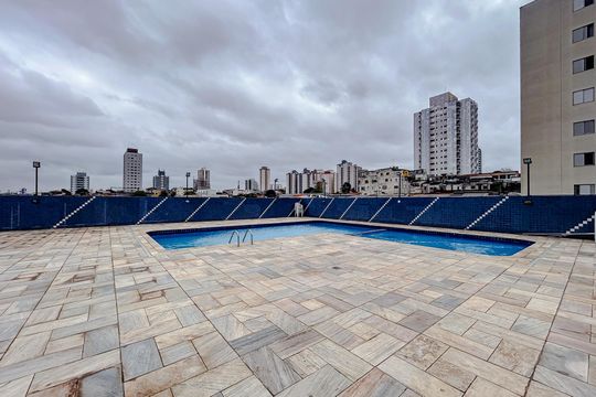 Área comum - Piscina de apartamento à venda com 3 quartos, 70m² em Vila Esperança, São Paulo