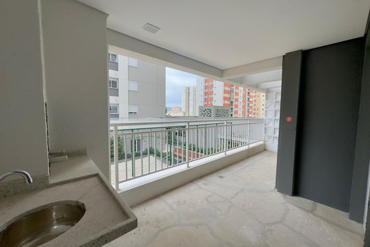 Varanda de apartamento à venda com 1 quarto, 54m² em Picanço, Guarulhos