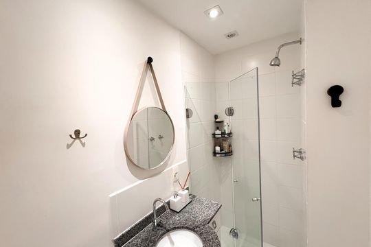 Banheiro de apartamento à venda com 3 quartos, 67m² em Bethaville I, Barueri