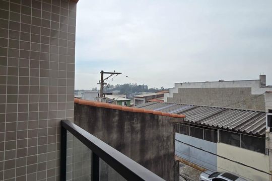 Varanda do Quarto  de apartamento para alugar com 1 quarto, 30m² em Jardim Ottawa, Guarulhos