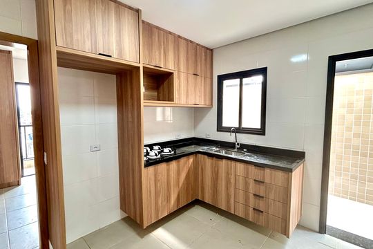 Cozinha de kitnet/studio para alugar com 1 quarto, 36m² em Jardim Ottawa, Guarulhos