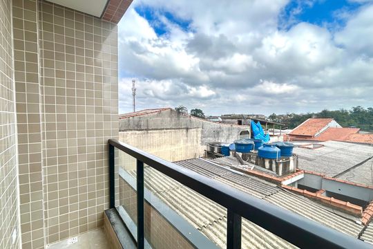 Sacada do quarto  de kitnet/studio para alugar com 1 quarto, 36m² em Jardim Ottawa, Guarulhos