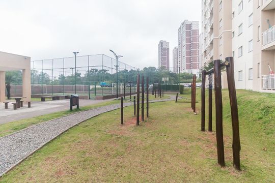 Área comum de apartamento para alugar com 2 quartos, 48m² em Vila Mogilar, Mogi das Cruzes