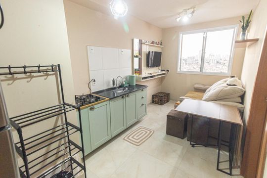 Apartamento para alugar com 1 quarto, 24m² em Belenzinho, São Paulo
