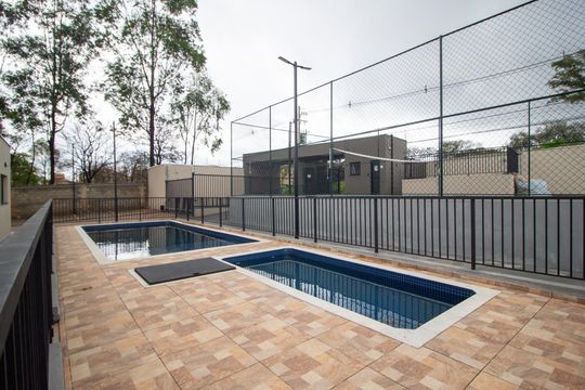 Área comum de apartamento para alugar com 2 quartos, 42m² em Loteamento Dinora Rosa, Sorocaba