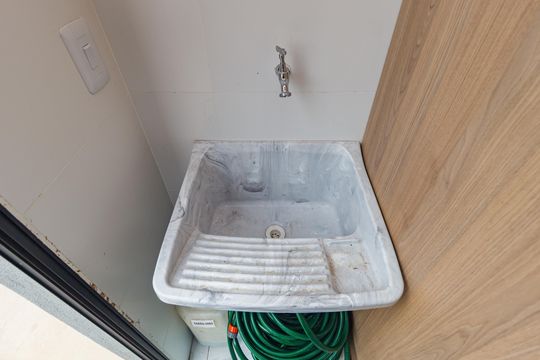 Detalhe - Área de Serviço de apartamento para alugar com 2 quartos, 95m² em Vila Invernada, São Paulo