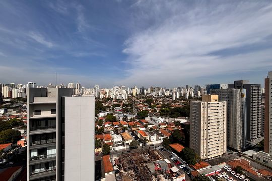 Vista de kitnet/studio para alugar com 1 quarto, 24m² em Vila Olímpia, São Paulo