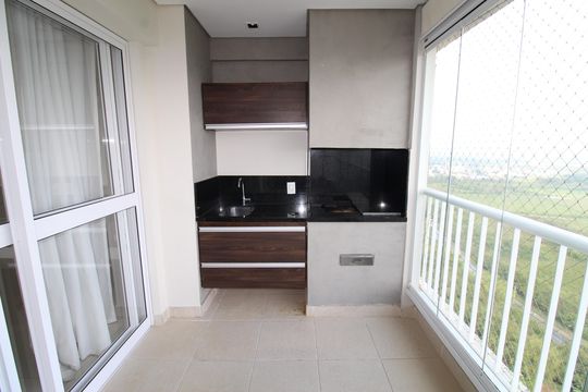 Sacada de apartamento para alugar com 3 quartos, 143m² em Jardim das Industrias, São José dos Campos
