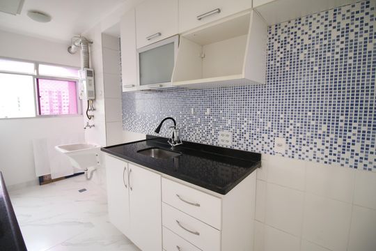 Cozinha de apartamento à venda com 2 quartos, 51m² em Taquara, Rio de Janeiro