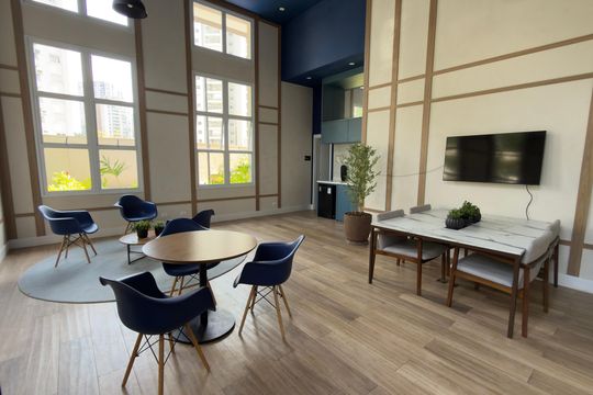 Área comum de apartamento para alugar com 3 quartos, 137m² em Vila Andrade, São Paulo