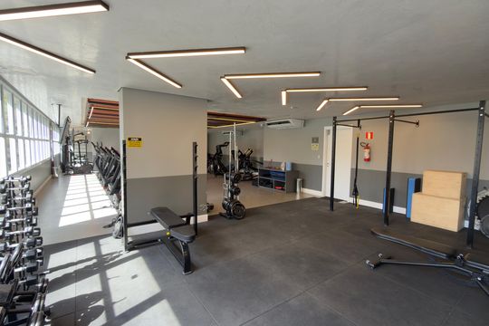 Área comum - Academia de apartamento para alugar com 3 quartos, 137m² em Vila Andrade, São Paulo