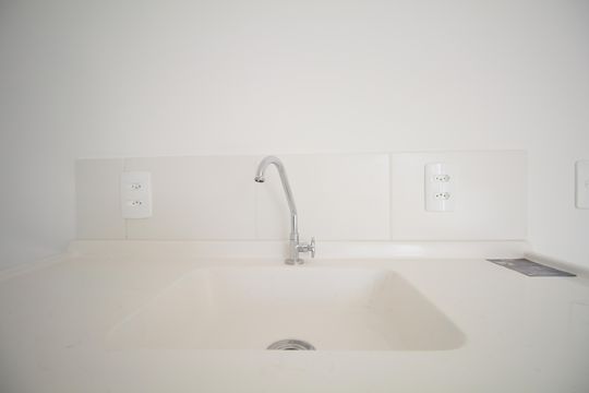 Cozinha de apartamento para alugar com 2 quartos, 35m² em Vila Andrade, São Paulo