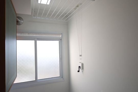 Área de serviço de apartamento para alugar com 2 quartos, 42m² em Socorro, São Paulo