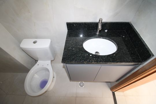 Banheiro de apartamento para alugar com 1 quarto, 27m² em Santana, São Paulo