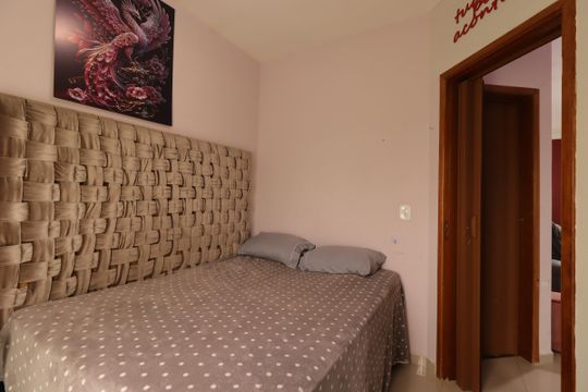 Quarto 1 de apartamento à venda com 2 quartos, 40m² em Parque Erasmo Assunção, Santo André