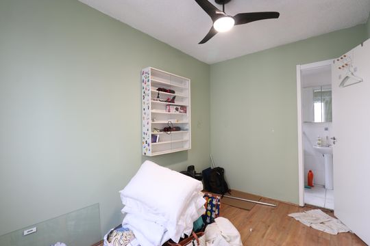 Quarto  de apartamento à venda com 1 quarto, 27m² em Barra Funda, São Paulo