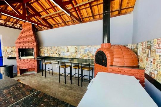 Área comum - Churrasqueira de apartamento para alugar com 2 quartos, 48m² em Jardim Albertina, Guarulhos