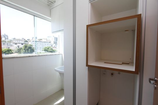 Área de Serviço de apartamento à venda com 3 quartos, 72m² em Salgado Filho, Belo Horizonte