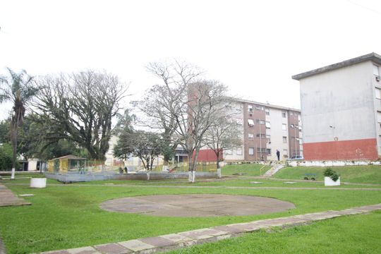 Área comum de apartamento à venda com 1 quarto, 44m² em Santa Rosa de Lima, Porto Alegre