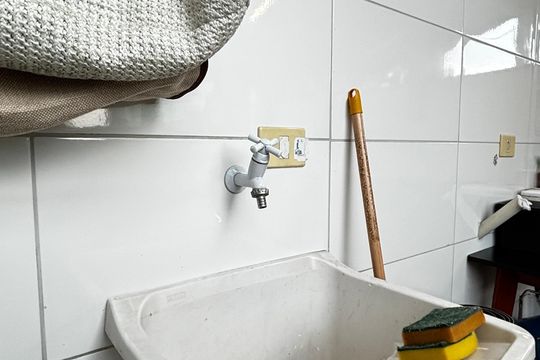 Cobertura - Area de Serviço de apartamento à venda com 2 quartos, 38m² em Vila Guaraciaba, Santo André